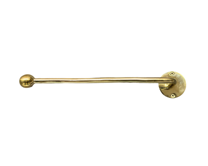 Unlacquered Brass Toilet Paper Holder, Tissue Paper Holder, Toilet Roll Holder - Zayian
