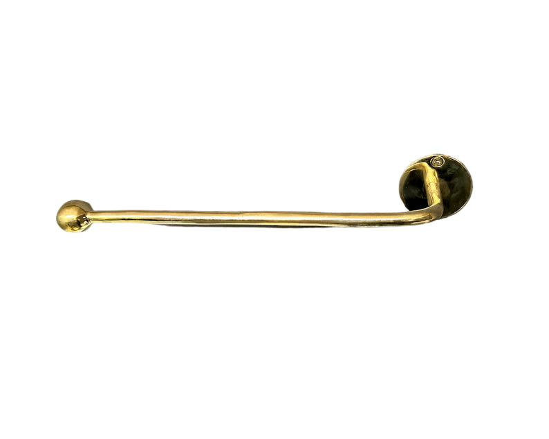 Unlacquered Brass Toilet Paper Holder, Tissue Paper Holder, Toilet Roll Holder - Zayian