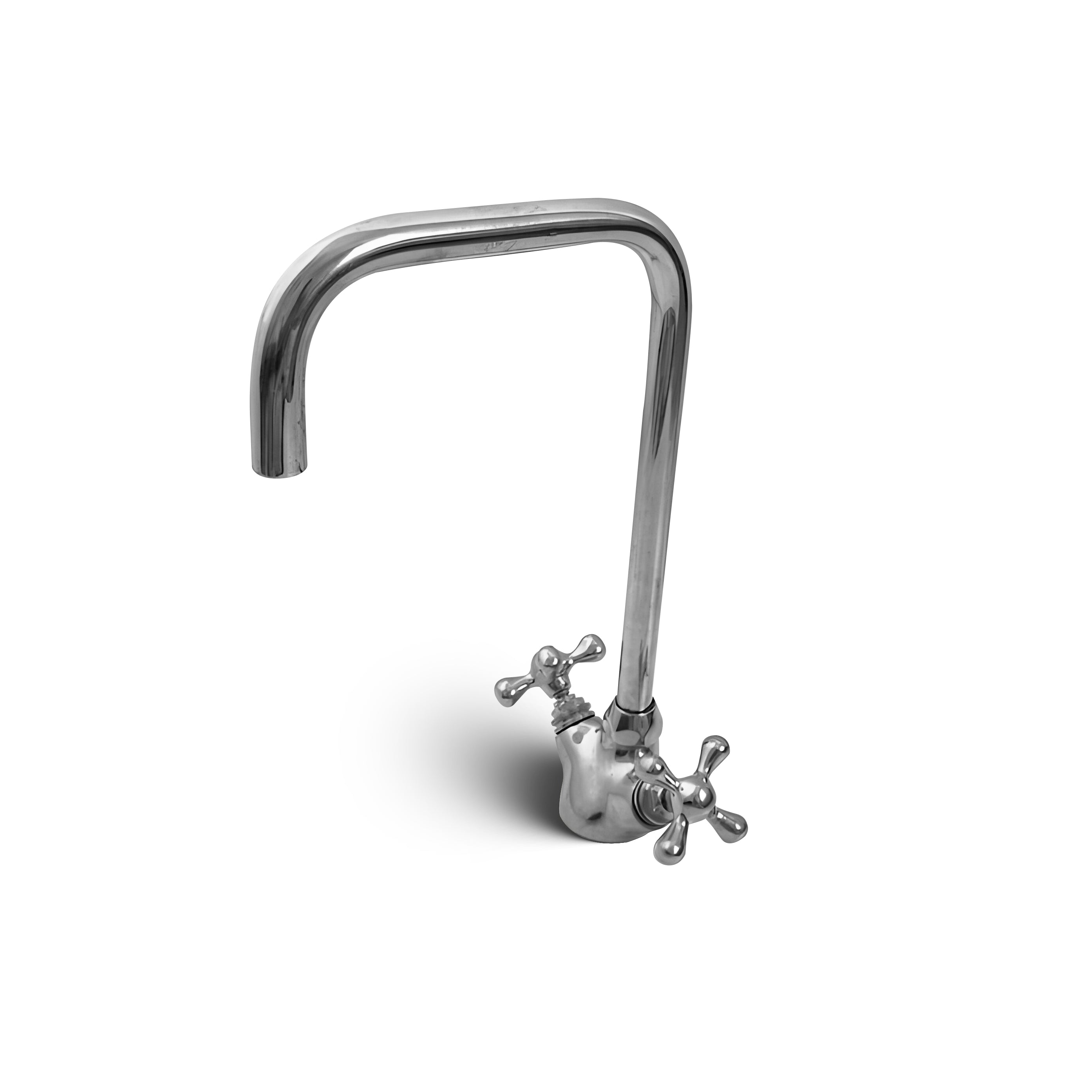 gooseneck single hole bathroom faucet