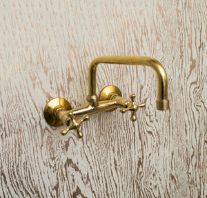 Sink-Mounted Brass Kitchen Fixture Zayian