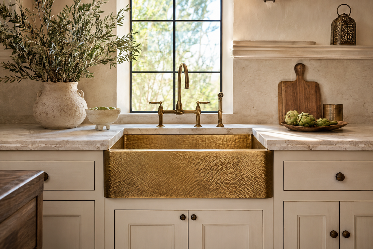Brass Farmhouse Sink: Sizes, Installation and Buyer’s Guide