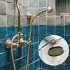 Eco-Friendly Unlacquered Brass Shower Fixtures Zayian