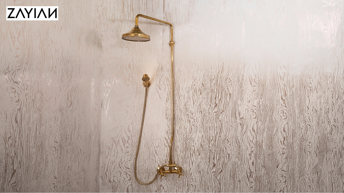 Brass Shower Heads & Systems: Finish, Flow & Fit