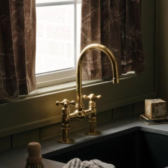 Brass Kitchen Faucet-Kitchen Fixtures- Kitchen Faucets