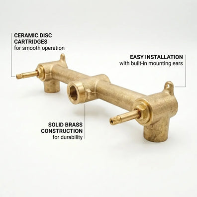 Copper Wall Mounted Bathroom Sink With Copper Mixer FaucetWall Mounted Copper Bathroom Sink with Mixer Faucet -