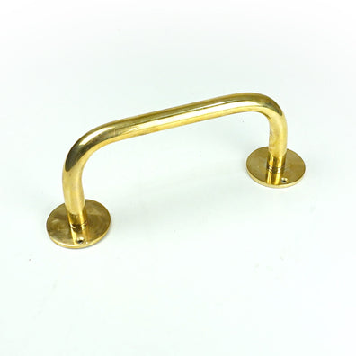 Unlacquered Brass Towel Bar - Handmade Solid Brass Wall Mount Towel HolderUnlacquered Brass Towel Bar - Handmade Wall Mount Holder | Zayian