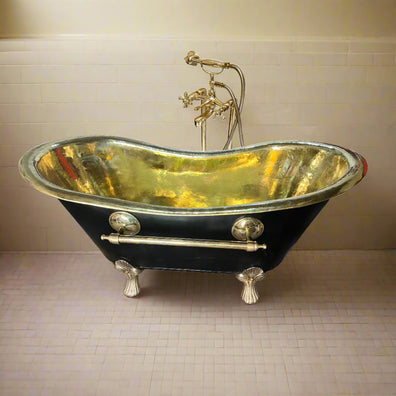 Solid Brass Black Clawfoot BathtubSolid Brass Black Clawfoot Bathtub / Premium Packaging