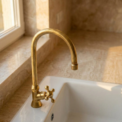 Unlacquered Solid Brass Kitchen Drinking Water Dispenser FaucetUnlacquered Solid Brass Kitchen Drinking Water Dispenser Faucet