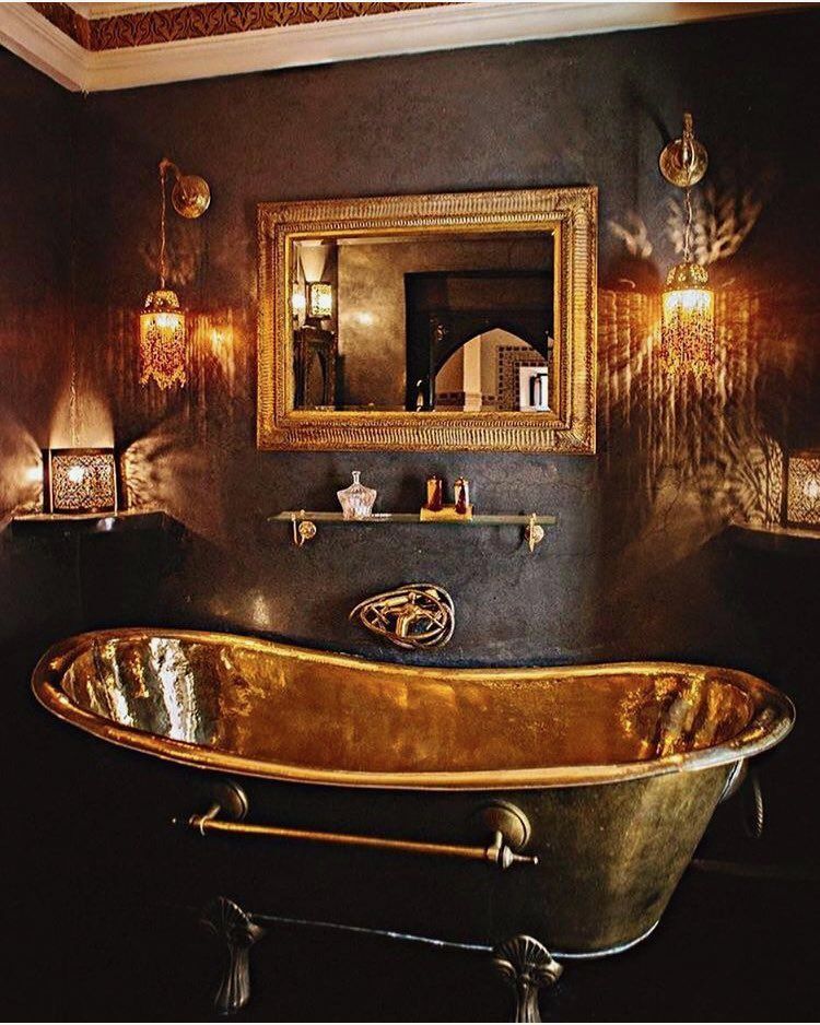 Luxurious Brass Bathtub , Brass Bathtub Clawfoot - Zayian