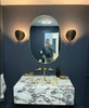 Ladda in bild i Galleri Viewer, Oval Brass Frame Mirror