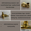 Load image into Gallery viewer, Unlacquered Brass Bridge Kitchen Faucet with Sprayer - Zayian