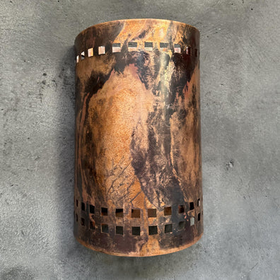 Half Round Wall Sconce Lamp, Copper Outdoor Wall Light FixturesHalf Round Wall Sconce Lamp, Copper Outdoor Wall Light Fixtures