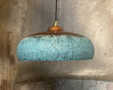 Blue Patina Copper Kitchen Island LightingBlue Patina Copper Kitchen Island Lighting,  Satisfied or refunded