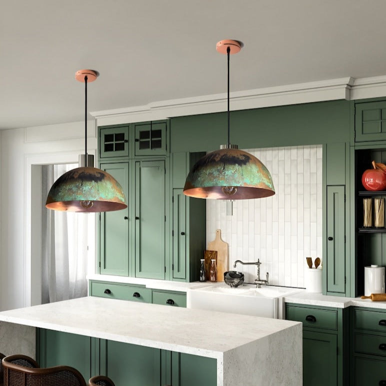 Copper Pendant Lights | Handmade Kitchen & Ceiling Lighting