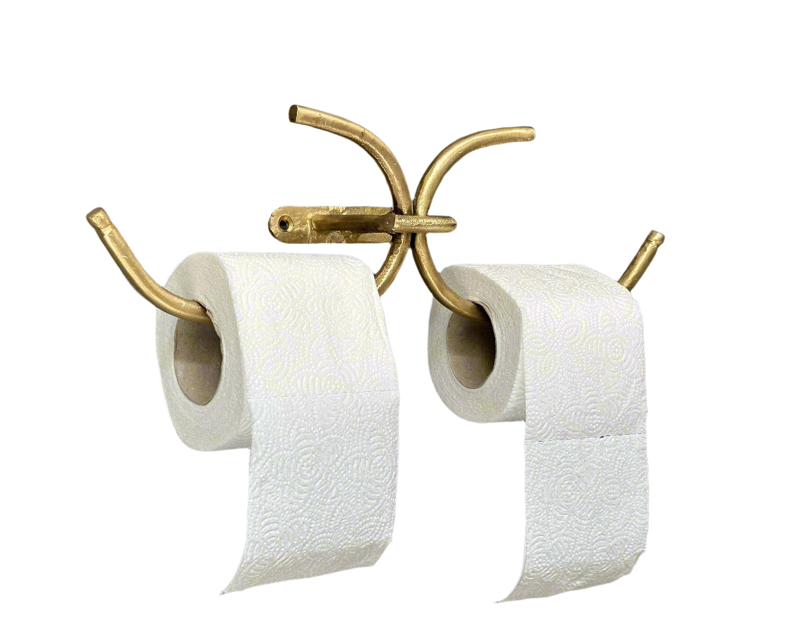 solid brass toilet papers holder