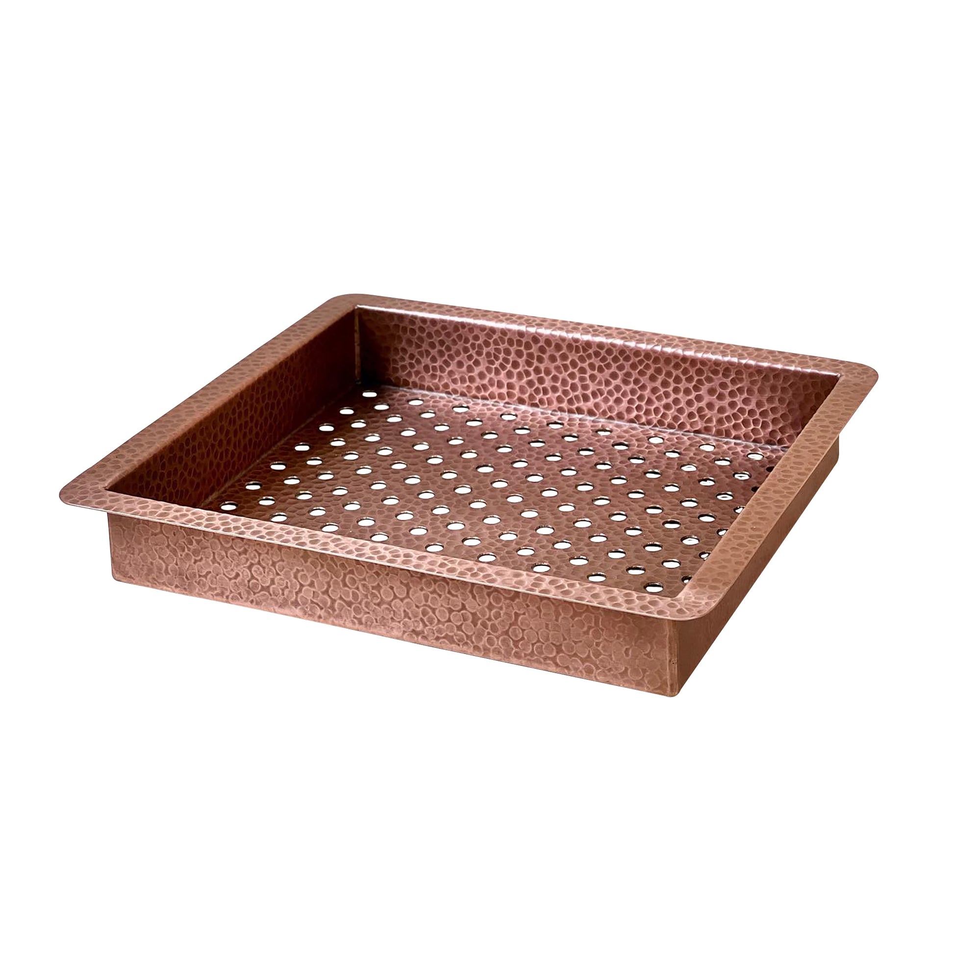 Double-Bowl Hammered Copper Farmhouse Kitchen Sink - Kova - Zayian