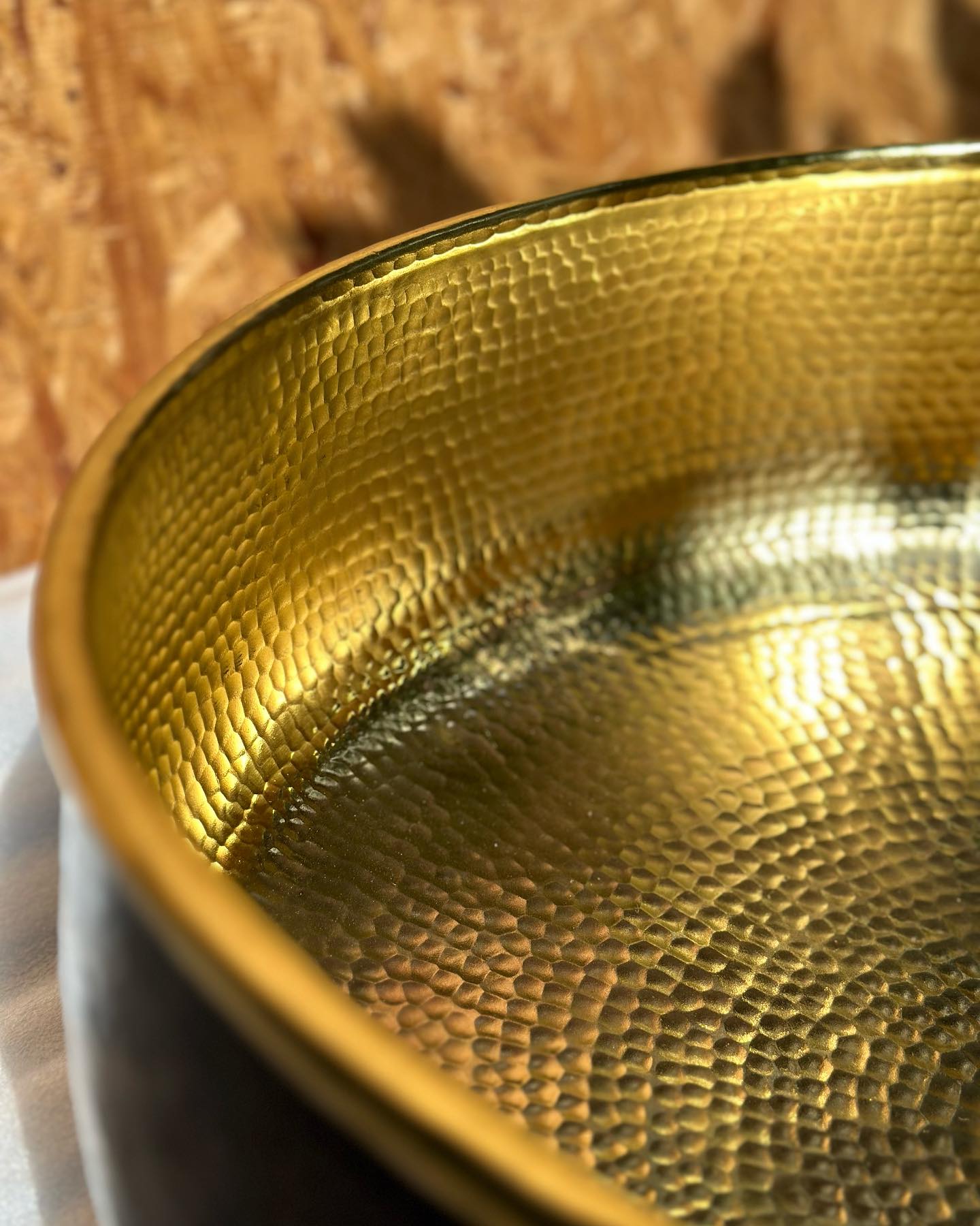 brass vessel sink