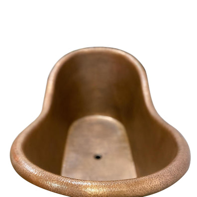 Solid Brown Copper Bathtub - Brown Copper Soaking TubSolid Brown Copper Bathtub - Brown Copper Soaking Tub