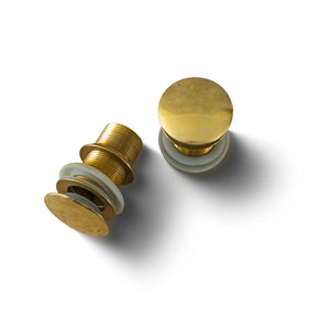 Solid Brass Pop up Drain Sink 1-1/4 ; Pop up Drain stopper for Bathroom sink - Zayian