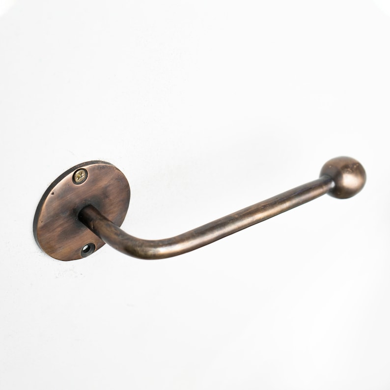 antique wall mounted toilet paper holder