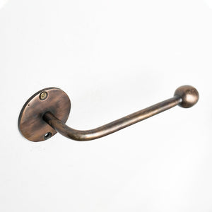 antique wall mounted toilet paper holder