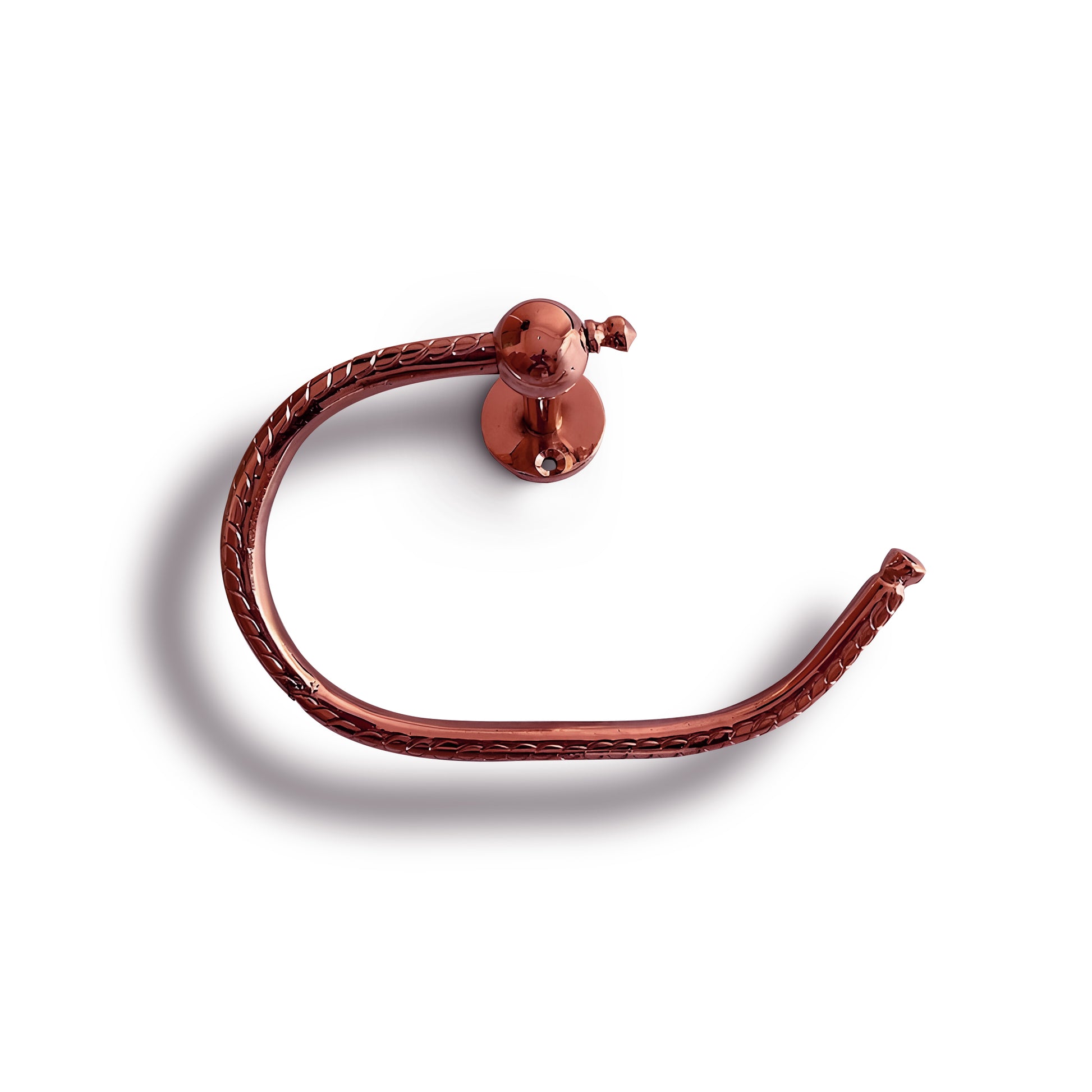 copper toilet paper holder 