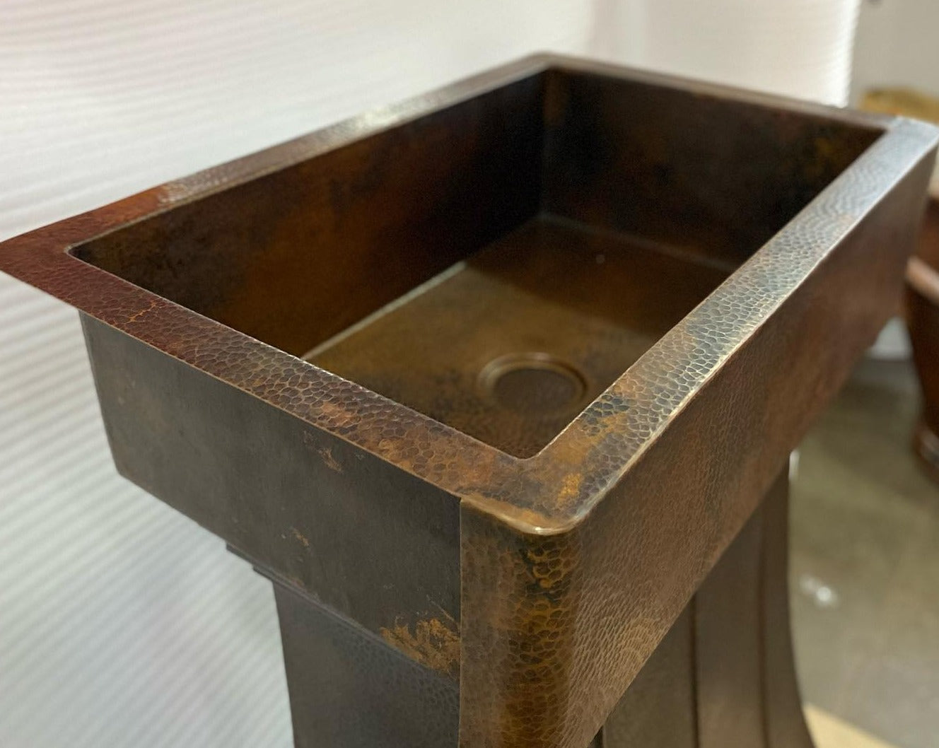 copper farmhouse copper sink