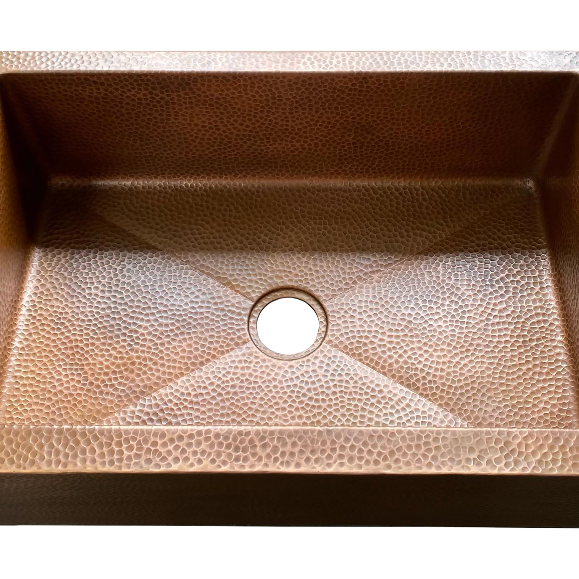 hammered undermount kitchen sink