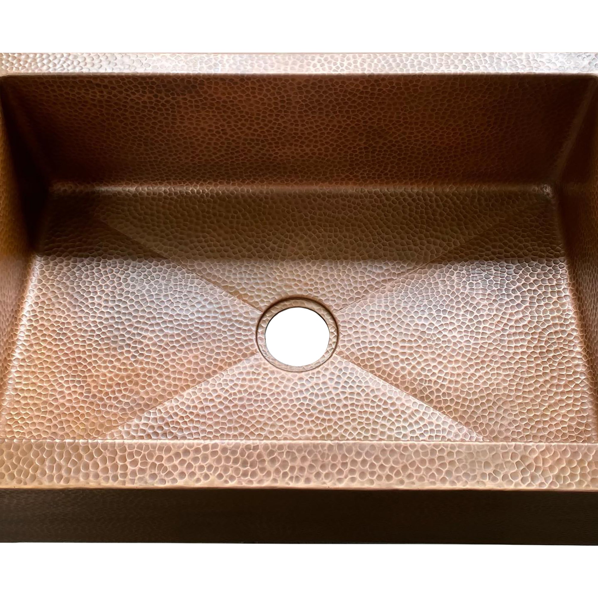 hammered undermount kitchen sink