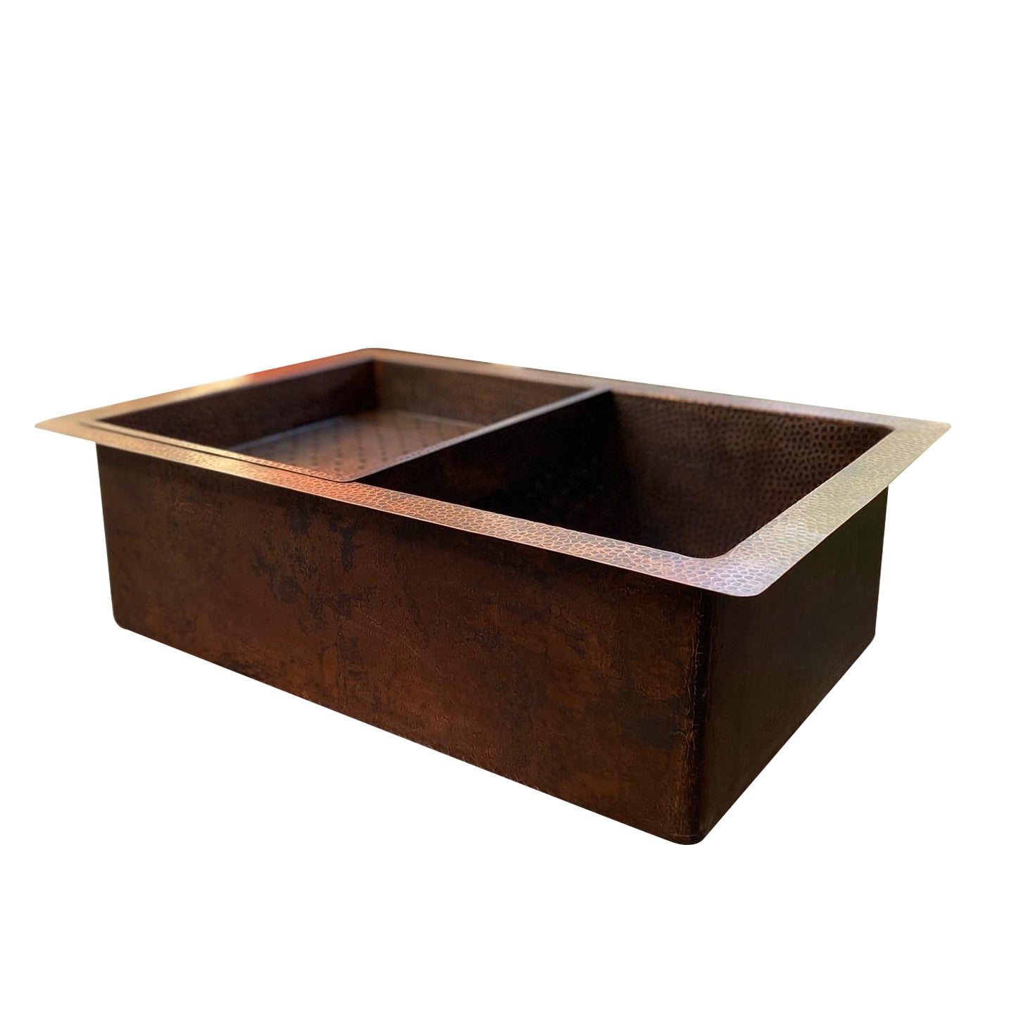 drop in copper kitchen sink