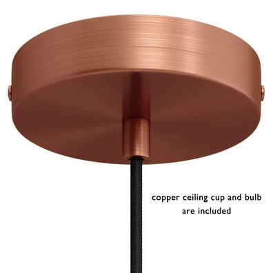 Verdigris Copper Farmhouse Kitchen Island Pendant Light Create a Cozy Ambiance: Copper Pendant Light | Save Big