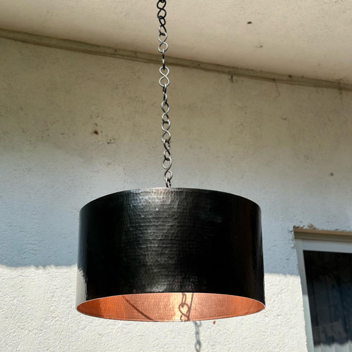 copper ceiling light fixture