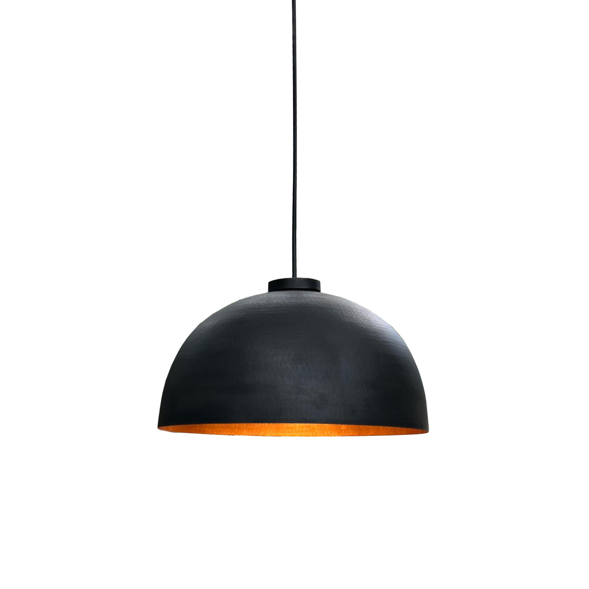 Copper E27 Dome Pendant Lamp