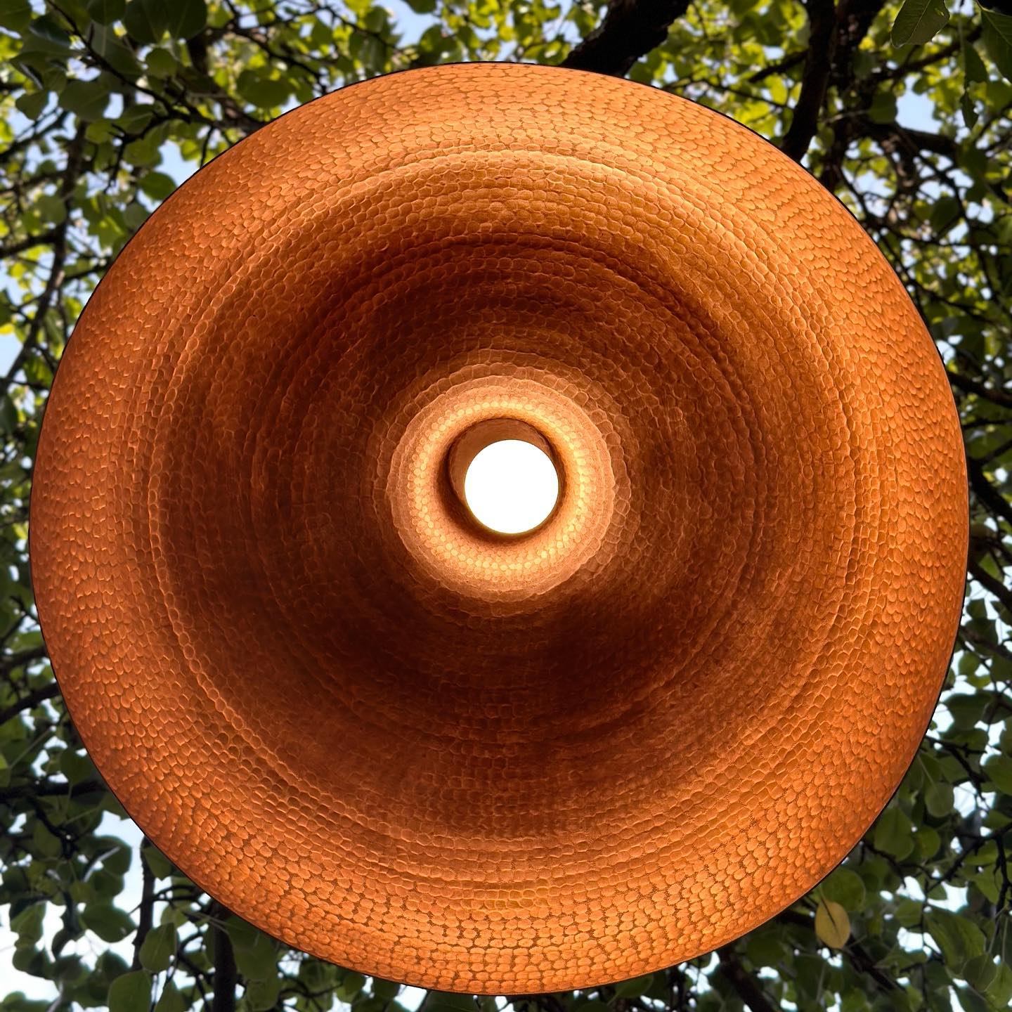 copper pendant light