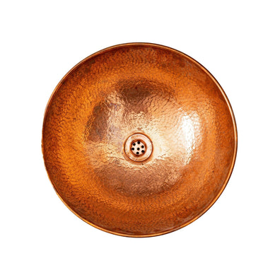Green Patina Hammered Copper Vessel Sink - Handmade Bathroom Vanity BowlGreen Patina Hammered Copper Vessel Sink - Handmade Vanity Bowl | Zayian