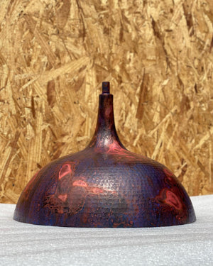 Copper ceiling light,