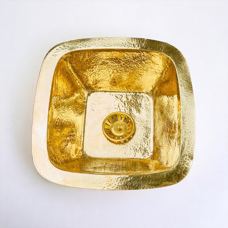 square bar sink