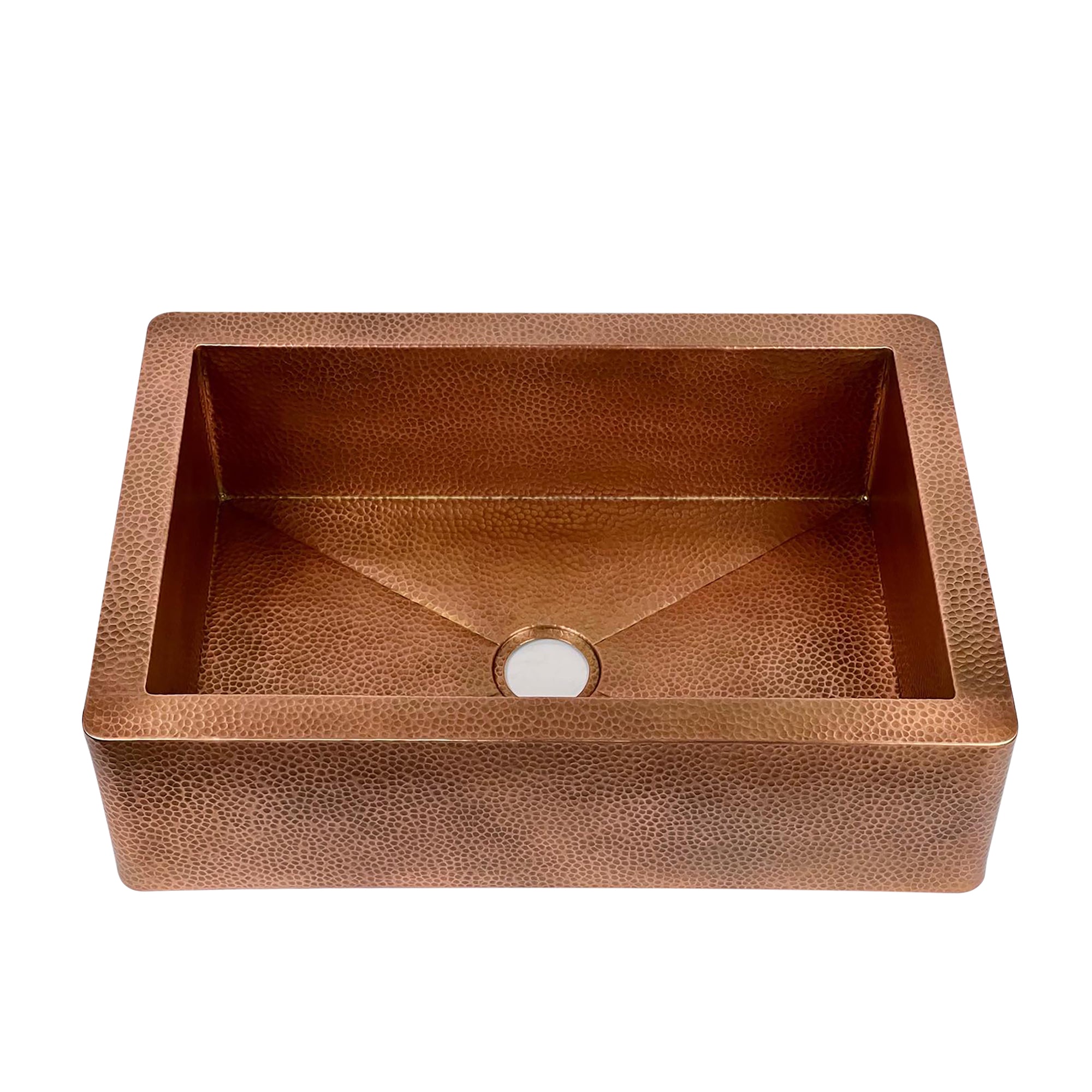 double-basin farmhouse kitchen sink