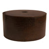 Load image into Gallery viewer, Hammered Copper Round Pendant Light Shade Zayian