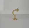 Laden Sie das Bild in den Galerie-Viewer, Set of Golden Handcrafted Solid Brass Wall Hooks Zayian