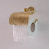 Laden Sie das Bild in den Galerie-Viewer, Solid Brass Toilet Paper Holder, Handcrafted Powder Room Roll Holder Zayian