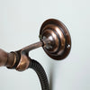 Indlæs billede i gallerifremviser, Copper Shower Mixer, 8&quot; Round Copper Shower head and Hand Shower - Zayian