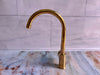 Unlacquered Brass Single hole Kitchen Faucet Zayian