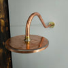 Afbeelding laden in Galerijviewer, Copper Shower head ,Copper Rainfall Shower Head with Extension Arm Zayian