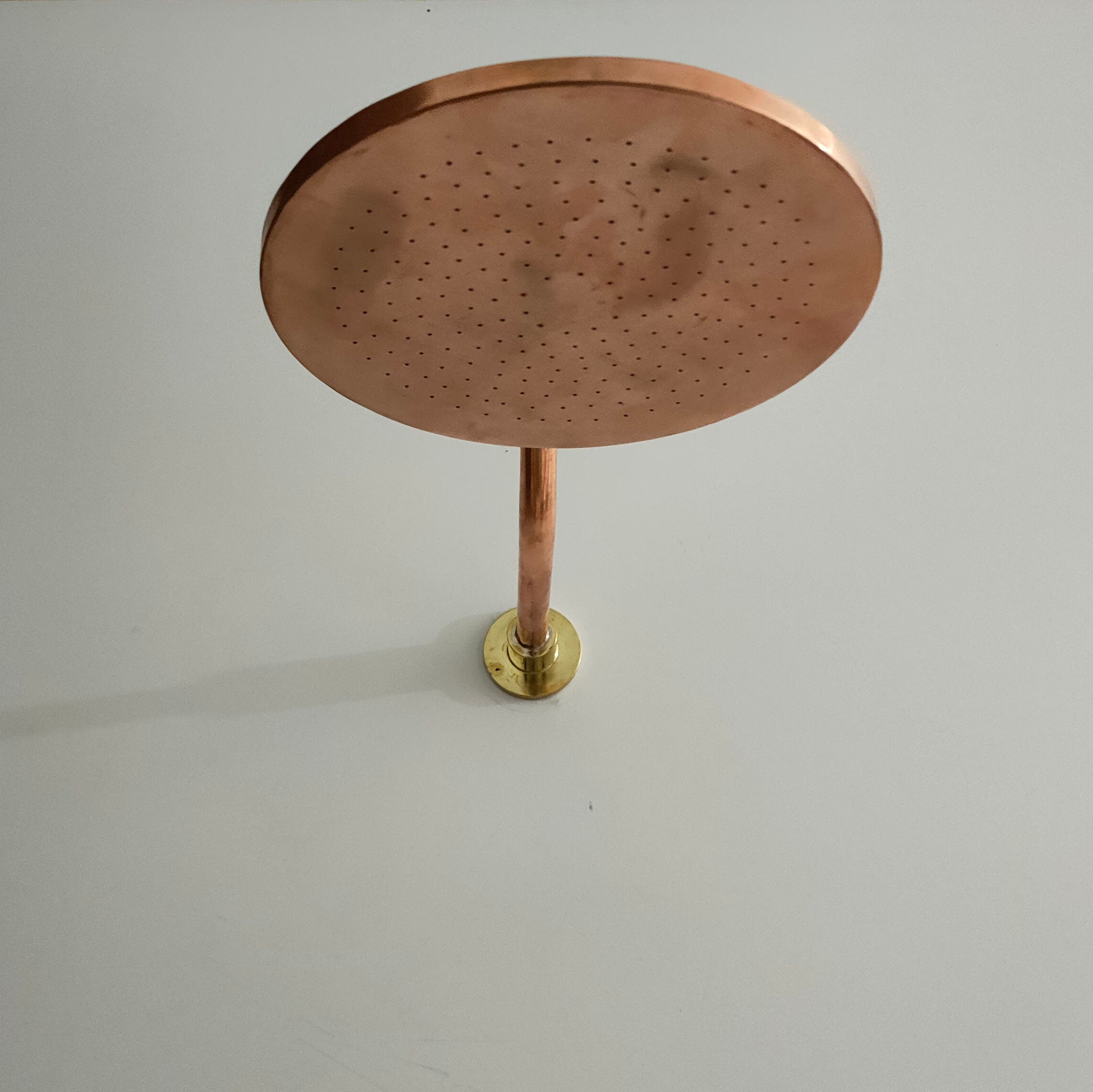 Copper Shower head ,Copper Rainfall Shower Head with Extension Arm Zayian