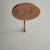 Laden Sie das Bild in den Galerie-Viewer, Copper Shower head ,Copper Rainfall Shower Head with Extension Arm Zayian