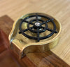 Unlacquered Brass Glass Rinser For Kitchen Sinks, Kitchen Sink Accessories, Bar Glass Rinser Zayian