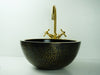Afbeelding laden in Galerijviewer, Hammered Solid Brass Wash Basin Zayian 