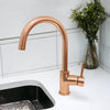 Copper Kitchen Mixer Tap Single Handle - Stylish and Functional Copper Faucet