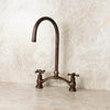 Afbeelding laden in Galerijviewer, Aged Copper Kitchen Faucet Zayian 